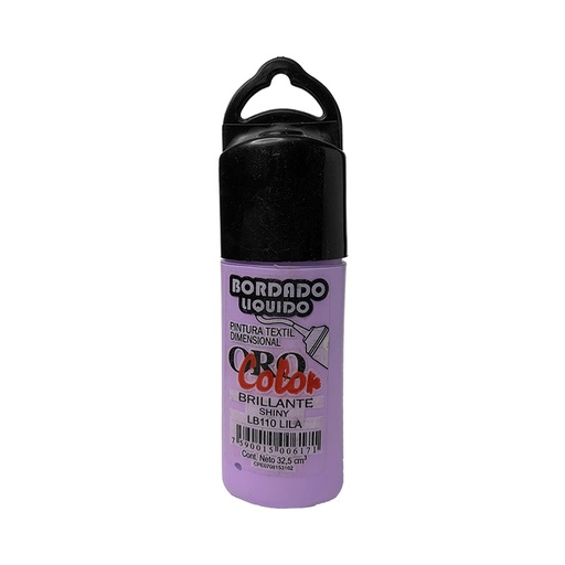 [LB-110] BORDADO LIQUIDO LILA 32,5CM