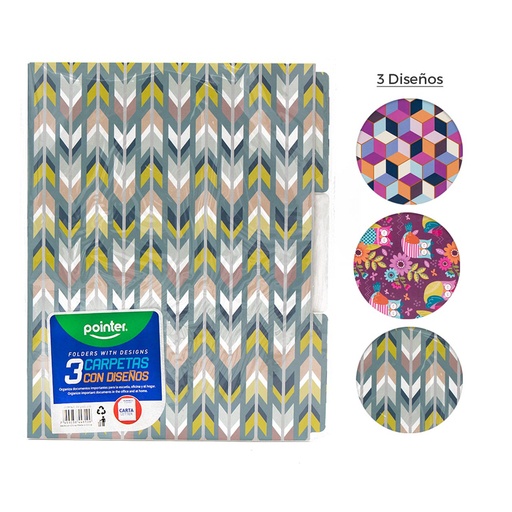 [PP-1961-230] CARPETAS CON DISEÑOS 