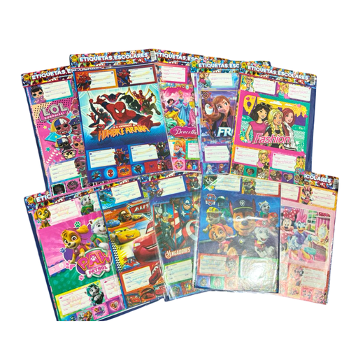 [0034012] ETIQUETAS ESCOLARES