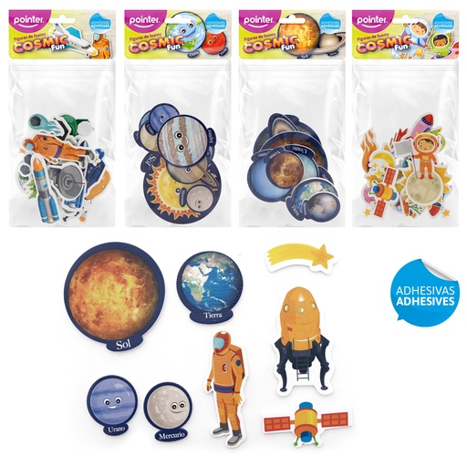 [ANC-23115] FIGURAS DE FOAMY (SISTEMA SOLAR)