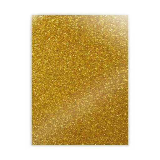 [0549.013.6] FOAMY ESCARCHADO ORO RICO - CARTA 20x30CM