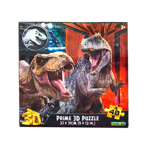 [15069] ROMPECABEZAS INFANTIL x48PZAS - JURASSIC WORLD 3D 23x31Cm