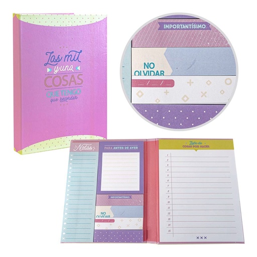 [WSN-1966] LIBRETA DE NOTAS ADHESIVAS