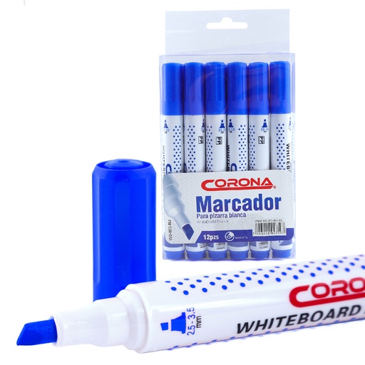 [WB-803-BU] MARCADOR P/PIZARRA BLANCA