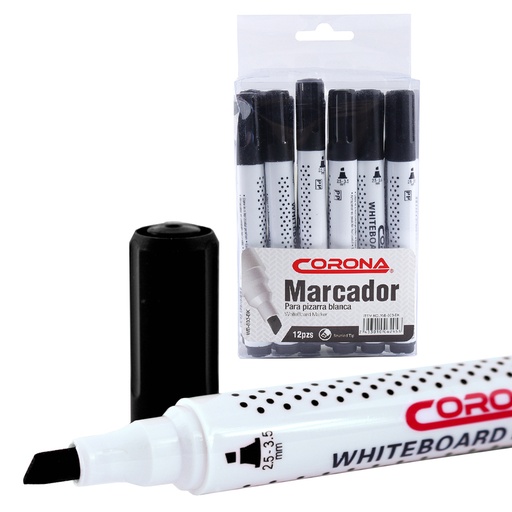 [WB-803-BK] MARCADOR P/PIZARRA BLANCA