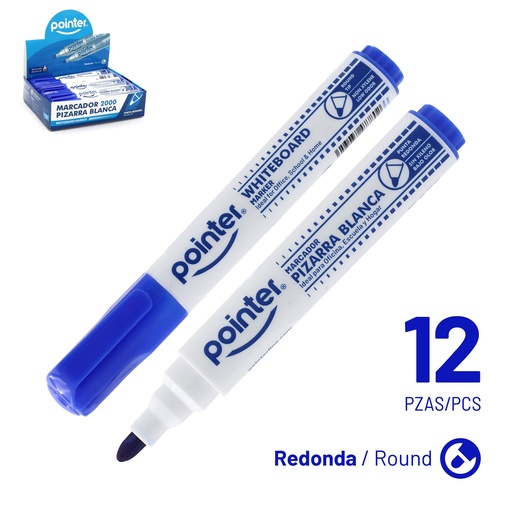 [BK-105-BU] MARCADOR PARA TABLERO (AZUL)