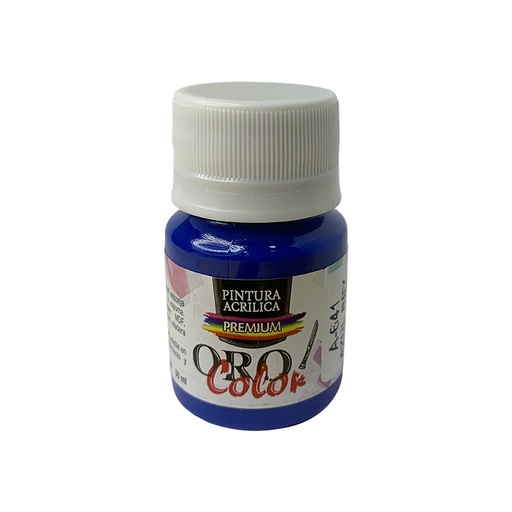 [A-641-30] PINTURA ACRILICA PREMIUM AZUL REY 30CM