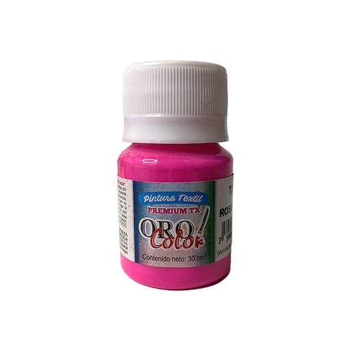 [TX325] PINTURA TEXTIL PREMIUM ROSA BARBIE 30CM