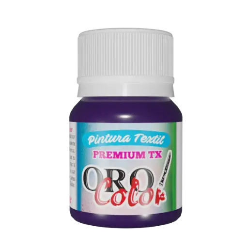 [TX343] PINTURA TEXTIL PREMIUM VIOLETA INTENSO 30CM