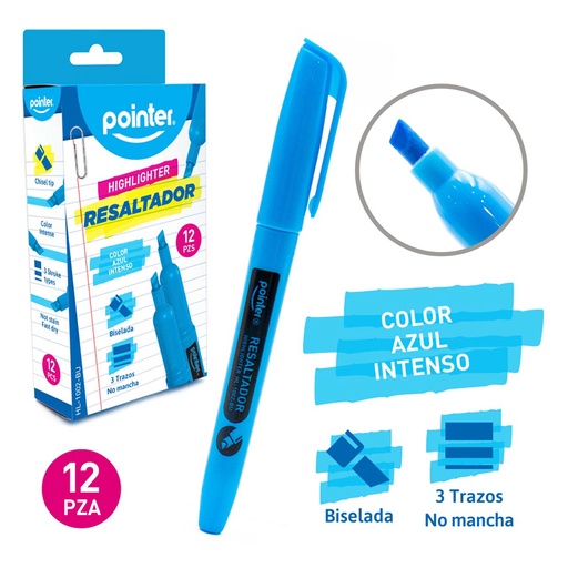 [HL-1002-BU] RESALTADOR AZUL 