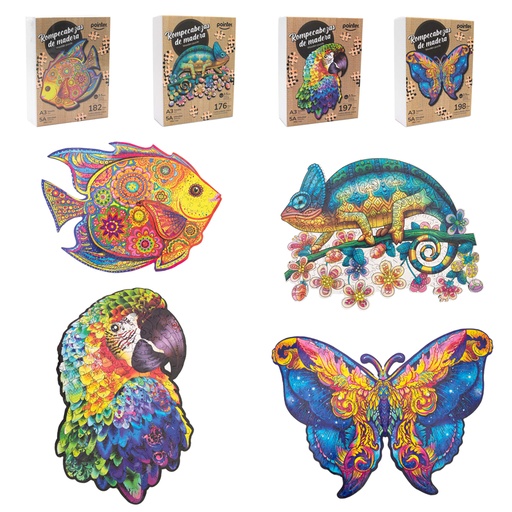 [PZZ-22154] ROMPECABEZAS DE MADERA (MANDALAS)