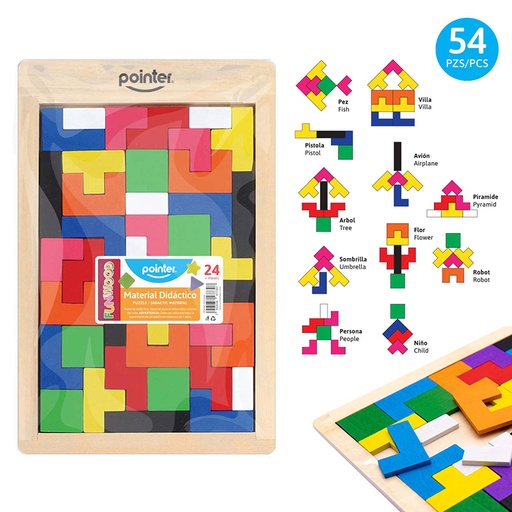 [PZZ-2106] ROMPECABEZA DE BLOQUES RUSOS