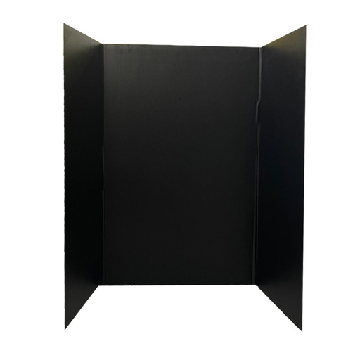 [12291-NE] TABLERO TRIPTICO NEGRO 121.9x91.4cm