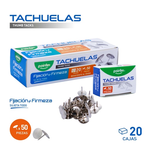 [TCH-1000-S] TACHUELAS