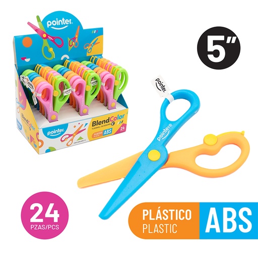 [SC-2364] TIJERA 5" (PLASTICA)