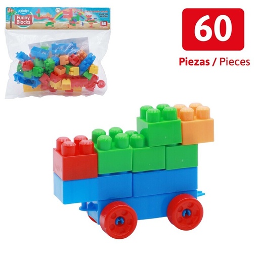 [BLO-23167] BLOQUES PARA ARMAR x60PZAS