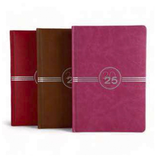 [783-2033198] AGENDA 2025 A5 DIARIA PAPEL BLANCO 180 HOJAS