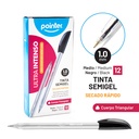 [BP-2010-N] BOLIGRAFO NEGRO ULTRA INTENSO 1.0 MM