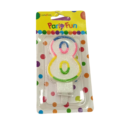 [SZ-101017-1] VELAS DE CUMPLEAÑOS NUMEROS