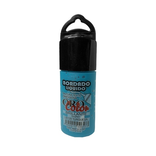 [LB-129] BORDADO LIQUIDO BRILLANTE TURQUESA 32,5ML