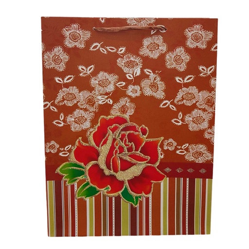 [2012-Z-12] BOLSA DE REGALO  FLORES NAVIDAD