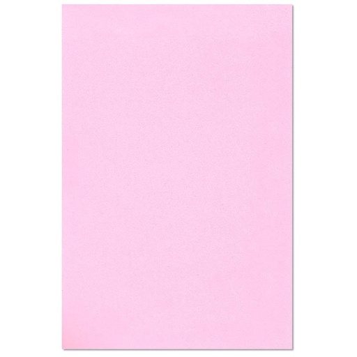 [40.2.3044] FOAMY DOBLE CARTA LISO ROSADO BEBE