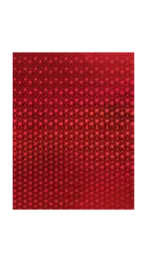 [HCT-PU57-R] CARTULINA METALIZADA HOLOGRAFICA ROJO PUNTOS