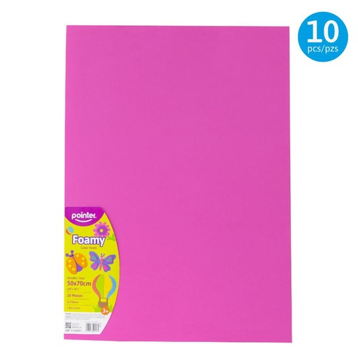 [EVA-7052-57] FOAMY LISO ROSA - GRANDE (50x70CM) 