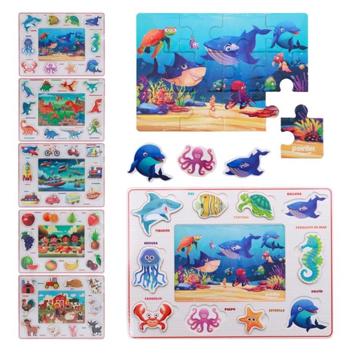 [PZZ-2482] ROMPECABEZAS DIDACTICO 2 EN 1