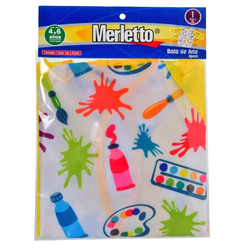 [780-7972513] BATA DE ARTE 4 A 6 AÑOS