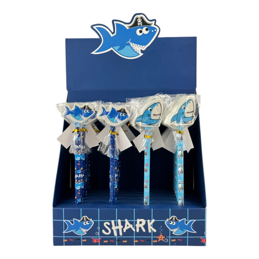[780-9084254] LAPIZ CON BORRADOR SHARK
