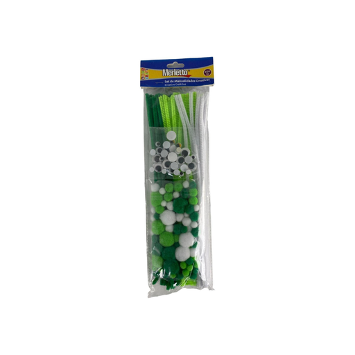 [785-5663953] KIT DE LIMPIAPIPAS OJITOS POMPOM 200PIEZAS COLORE