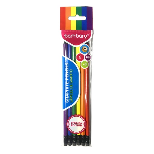 [205-1005/003] LAPICES DE GRAFITO HEXAGONALES - EDICION ESPECIAL UNIDAD