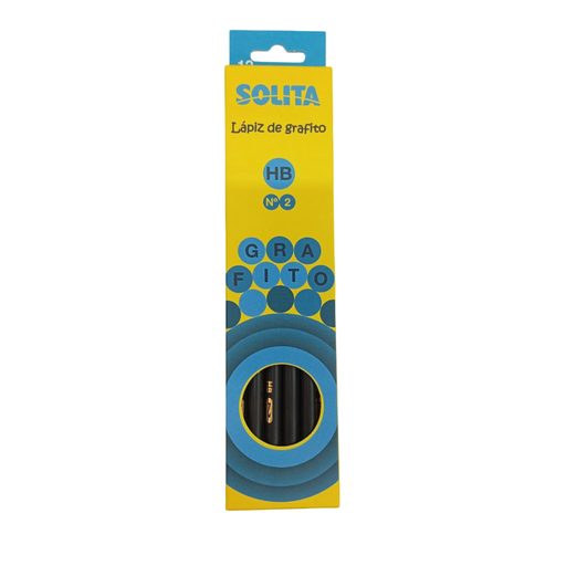[SLG006] LAPIZ DE GRAFITO HB SOLITA CAJA