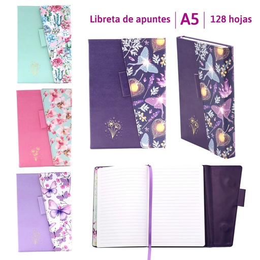 [NB-2540] LIBRETA DE APUNTES A5 128 HOJAS