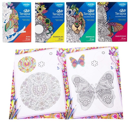 [DB-2413] LIBRO DE COLOREAR - ARTE TERAPIA