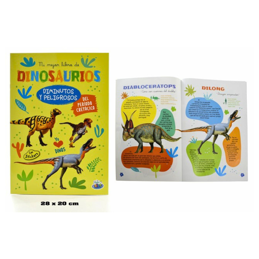 [BK-218] LIBRO DIDACTICO-MI MEJOR LIBRO DE DINOSAURIOS