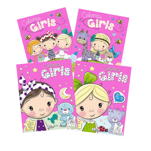 [7803] LIBROS PARA COLOREAR - COLOR GIRLS