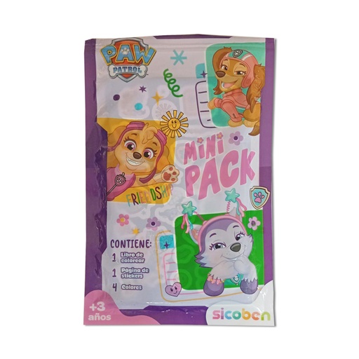 [6014417419403ME] MINI PACK PAW PATROL 