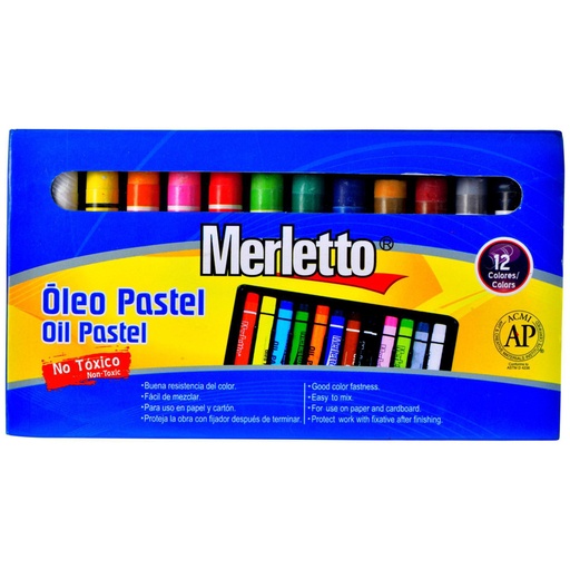 [780-7932469] OLEO PASTEL x12 COLORES