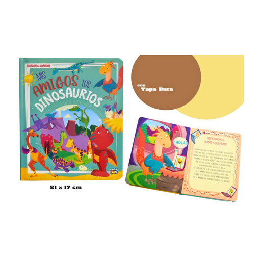 [LIST-512] LIBRO DIDACTICO MIS AMIGOS LOS DINOSAURIOS