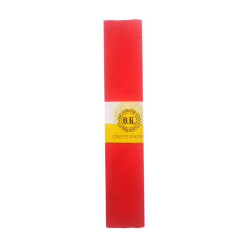 [80.01.10] PAPEL CREPE - ROJO BANDERA 50x200CM