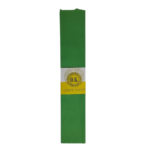 [80.13.10] PAPEL CREPE - VERDE GRAMA 50x200CM