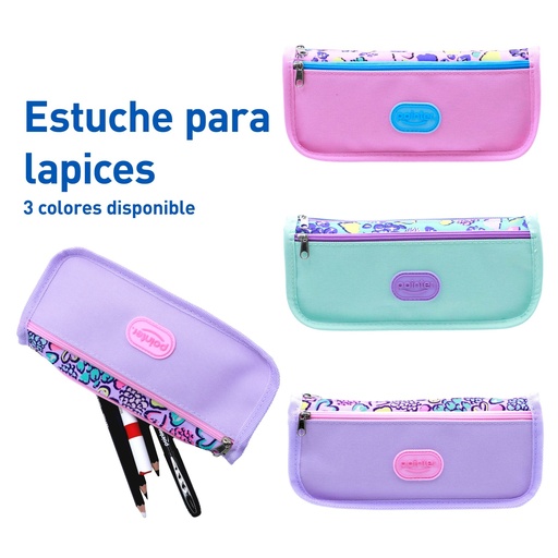 [PC-25106] ESTUCHE PARA LAPICES - NIÑA 