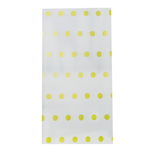 [HQ-WR-1602] PAPEL KOREANO HANSU TRANSLUCIDO LUNARES BLANCO/ORO 57X57CM
