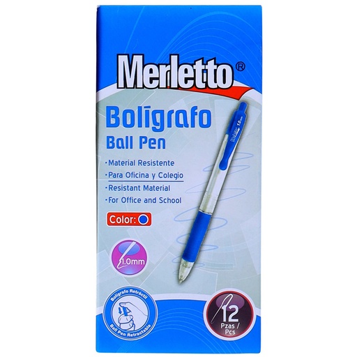 [780-144238409] BOLIGRAFO DE GEL AZUL UNIDAD