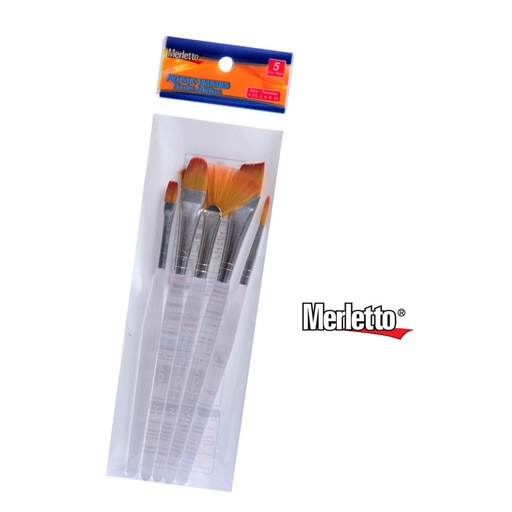 [780-1594468] PINCELES ARTISTICOS x5PZAS