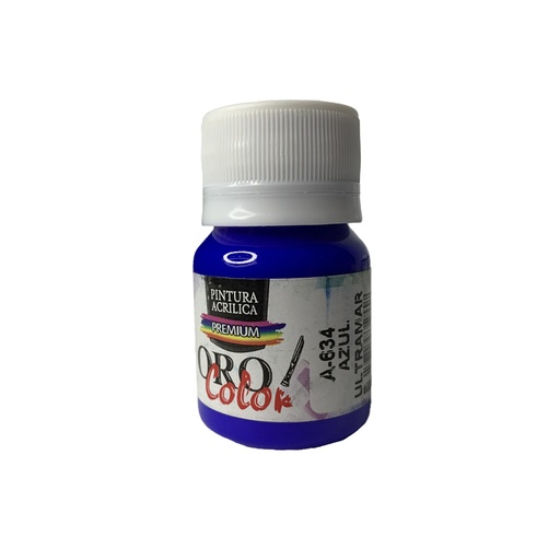 [A-634-30] PINTURA ACRILICA PREMIUM AZUL ULTRAMAR 6
0CM