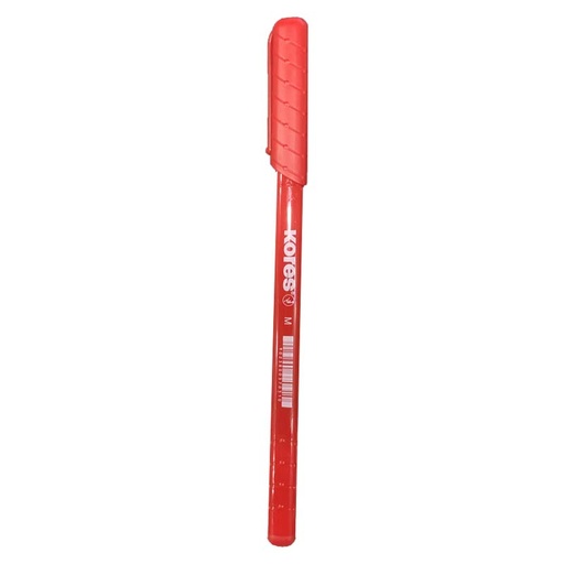 [39531.53] BOLIGRAFO TRANSPARENTE K1-F ROJO