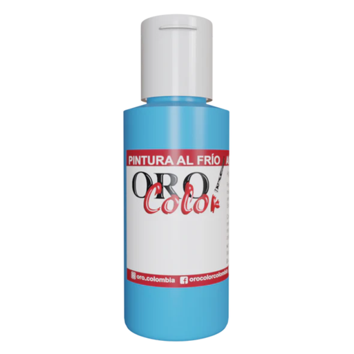 [F175-60] PINTURA AL FRIO AZUL NEON 60ML